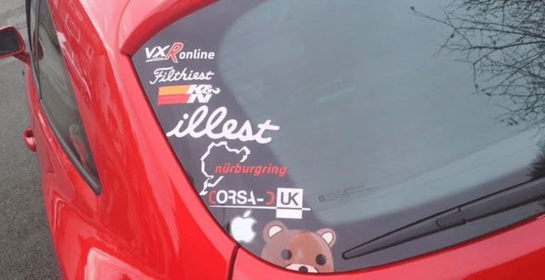 How to remove car stickers from your windshield and windows