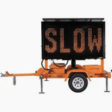 Portable Electronic Road Signs 